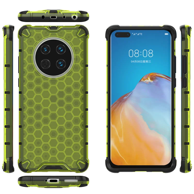 Rugged Shockproof Armor Phone Case with Clear Protective Back Cover