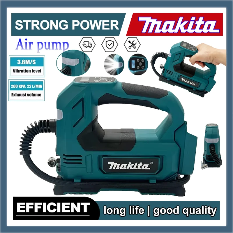 Electric Air Pump Handheld Air Compressor For Car Bicycle Tires Ball Portable Co