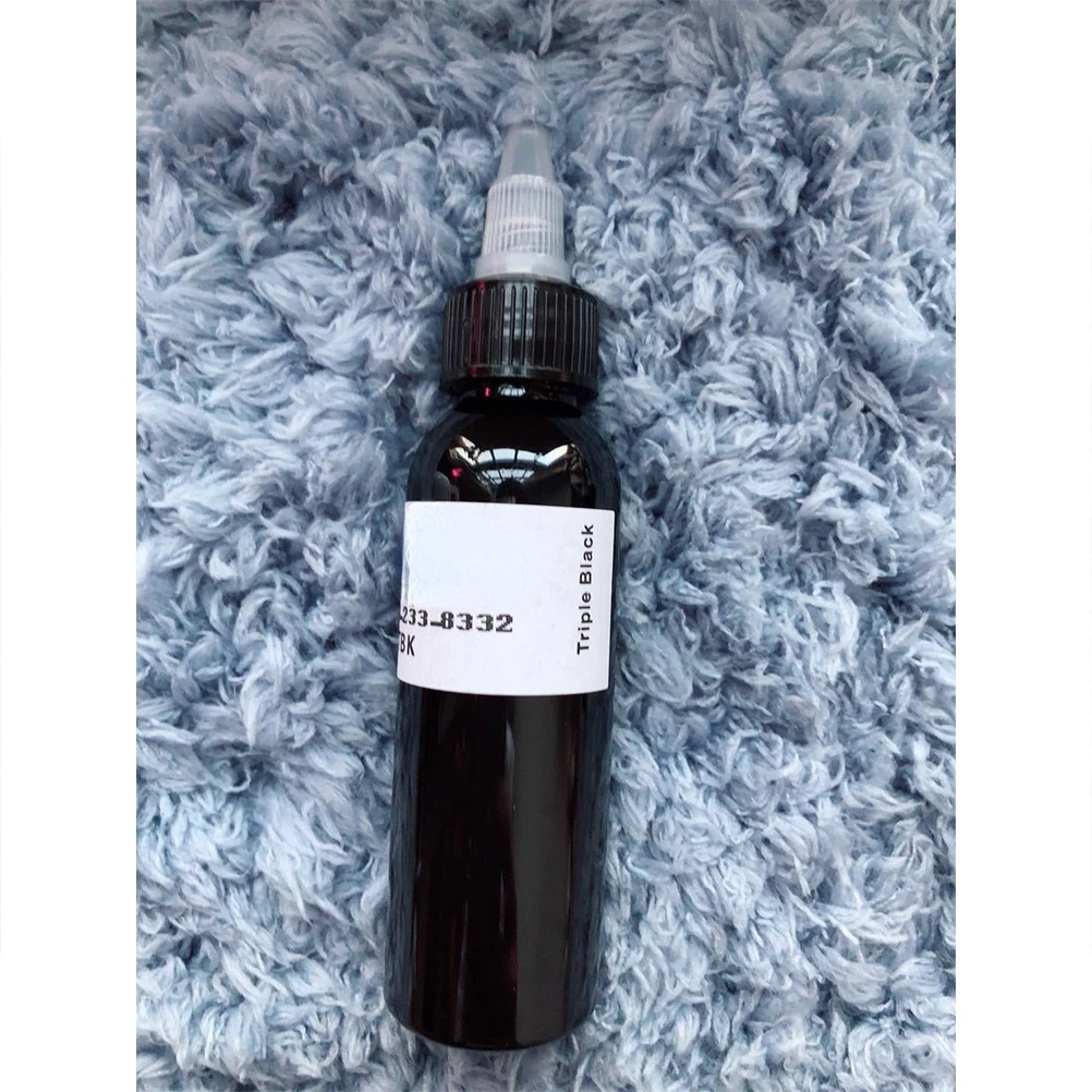 Tattoo Ink Tattoo Ink Pigment 30ml/60ml/90ml/120ml Black Tattoo Ink Pigment Professional DIY Tattoo Pigment Practice Ink Body Art