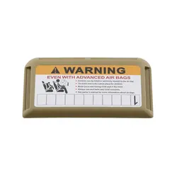 Multi - Purpose Car Sun Visor Card Holder and Organizer with Sleek Design (Beige)