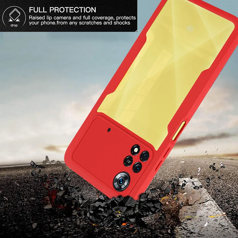 360° Full Body Rugged Phone Case with Built-in Screen Protector