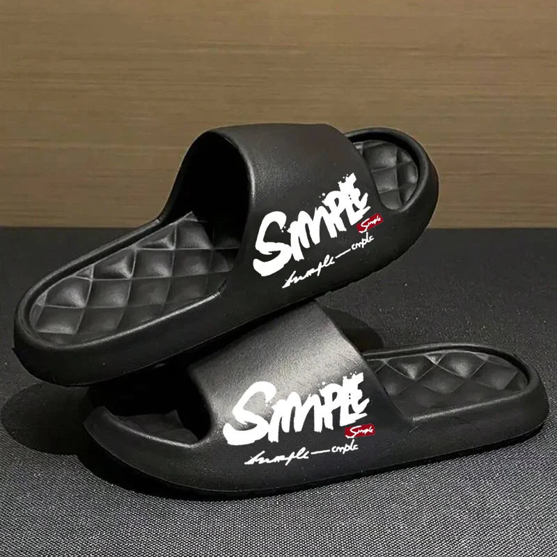 Four-Season Men' Slippers, Waterproof, Non-Slip, , Soft, Breathable Bathroom...