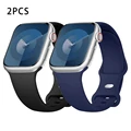 2PCS Black-navy blue