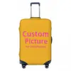 Custom Personalized Custom Photo Logo Luggage Cover Cute Customized DIY Print Suitcase Protector Covers Suit For 18-32 inch 1