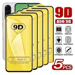Premium 9D Tempered Glass Screen Protector - HD Clarity Film - 5 Pieces