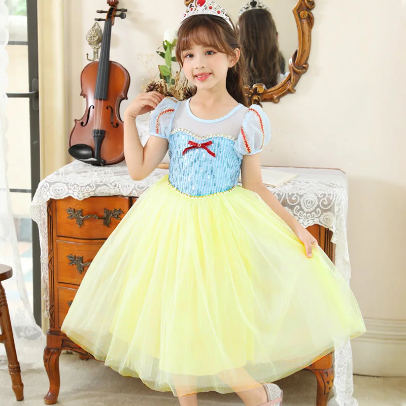 

[Customized Processing] Princess Dress New Summer Short Sleeve Princess Dress Bybsf