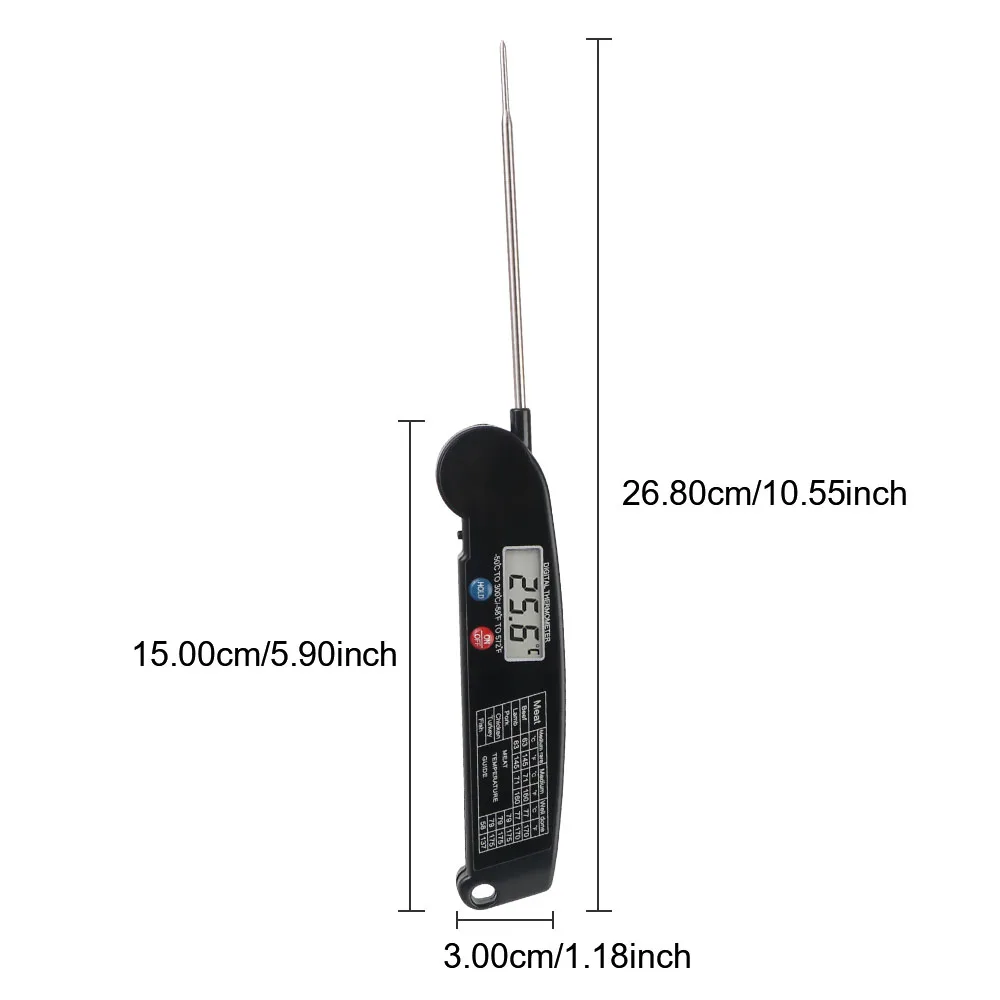 For Meat Water Milk Probe Electronic Oven Thermometer Hot Sale Digital Kitchen Food Thermometer BBQ Kitchen Cooking Food