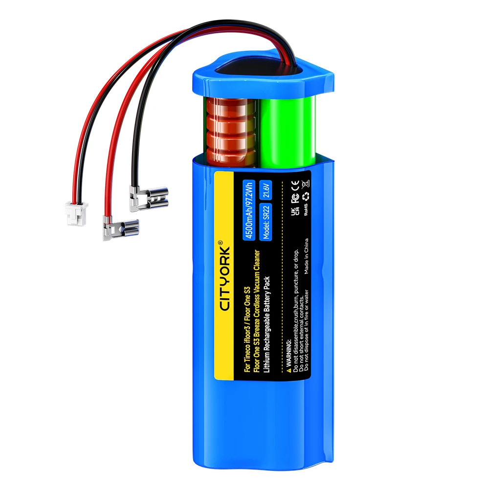 Replacement Battery Tineco FLOOR ONE S3 Tineco iFloor 3 Breeze S3 Vacuum Cleaner Battery FW25M-01 FW25W-01 HF10E-01 S3-01 rechargeable battery