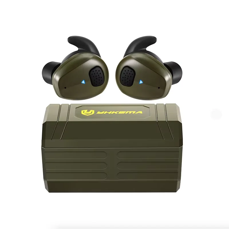 Electronic bluetooth shooting earplugs, electronic anti-noise headphones for shooting noise reduction hearing protection