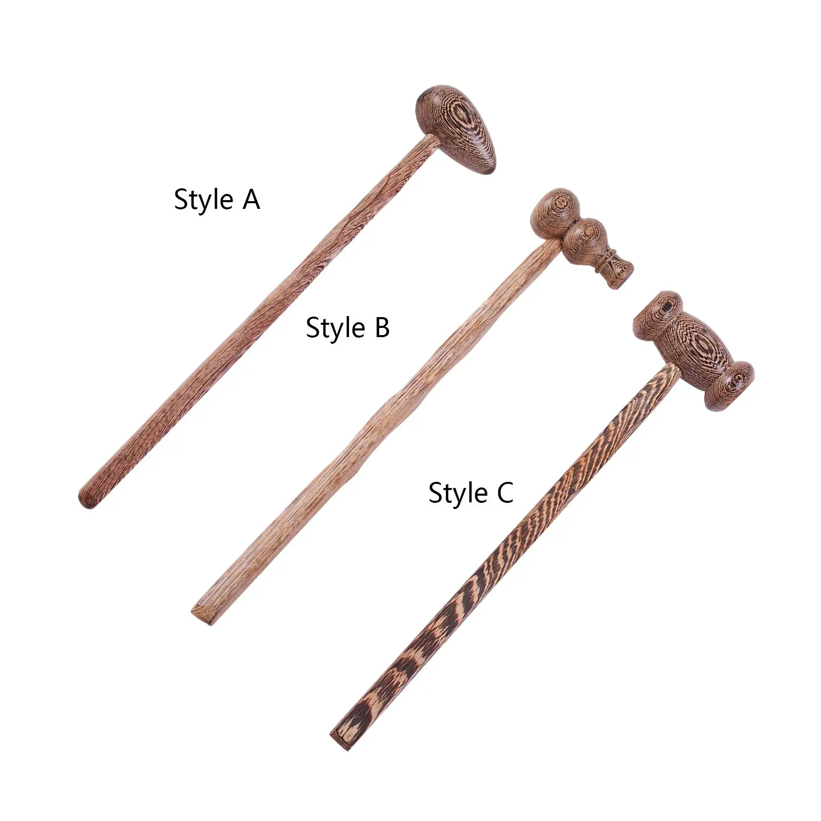 wooden back Massager Hammer Tapping Relaxing Percussion Durable for Neck Waist