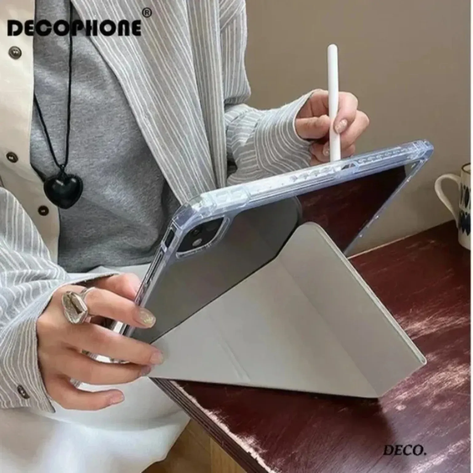 Gentle Full Screen Star Y2K 3+Y-Fold Tablet Case