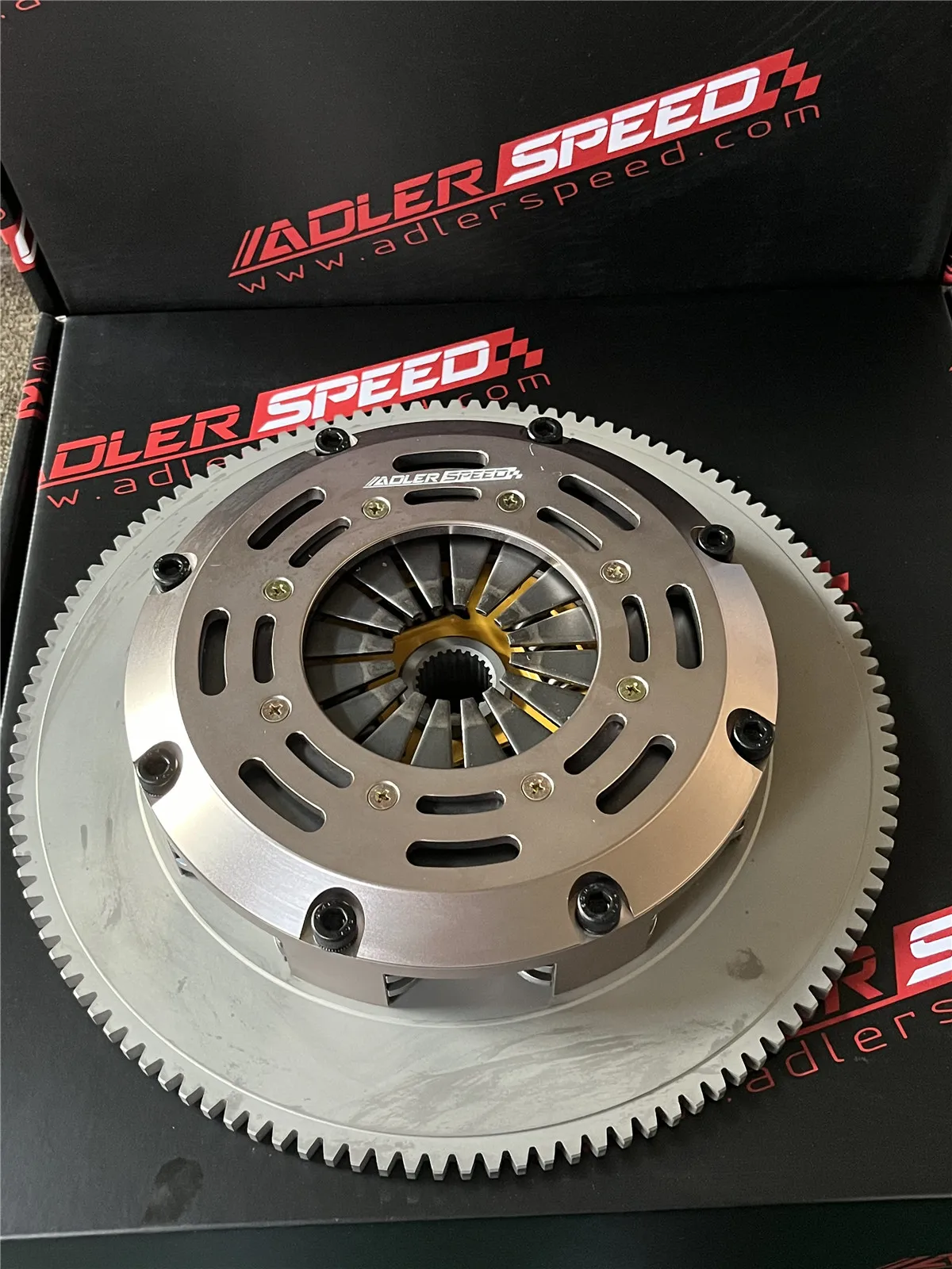 ADLERSPEED 키트 7.25인치 (185mm) 아큐라 TSX RSX 혼다 어코드 시빅 Si K20 K24 K-시리즈 스프렁 클러치 트윈 디스크