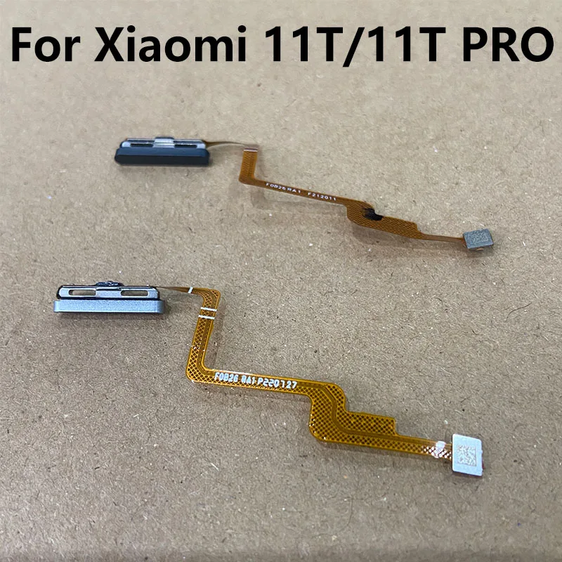 

Original For Xiaomi 11T Pro 5G Fingerprint Scanner Home Button Touch ID Fingerprint Menu Return Key Sensor Flex Cable MI11T