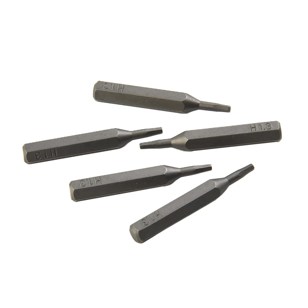 

5 Pcs Screwdriver Bit H4×28mm Small Hex Screwdriver Bit H0.7 H0.9 H1.5 H2 H3 H4 4mm Hex Shank Furniture Industry Screw Equipment