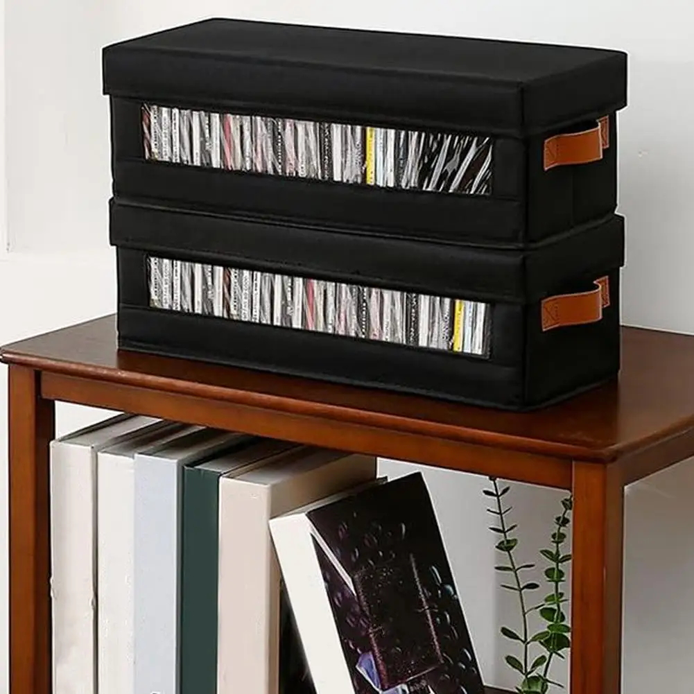 Portable Dvd Storage Case For Home Office And Car Organiser_voghion.com