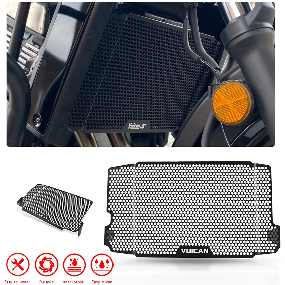 

Radiator Guard For Kawasaki VULCAN S Cafe Sport VULCAN 650 2015 2016 2017 2018 2019 - 2024 Radiator Grille Guard Protector Cover