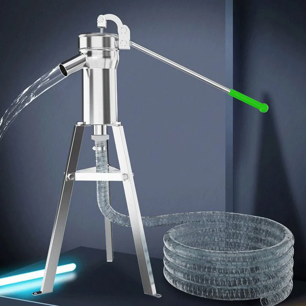 

Silver Manual Water Well Pump Easy To Install Wide Application Strong And Durable Water Pump