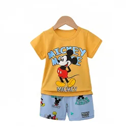 2024 Children's Sets 0-3year Kids Clothes Boys Girl T-shirt Shorts Summer Cotton Baby Children Clothing Toddler Suit