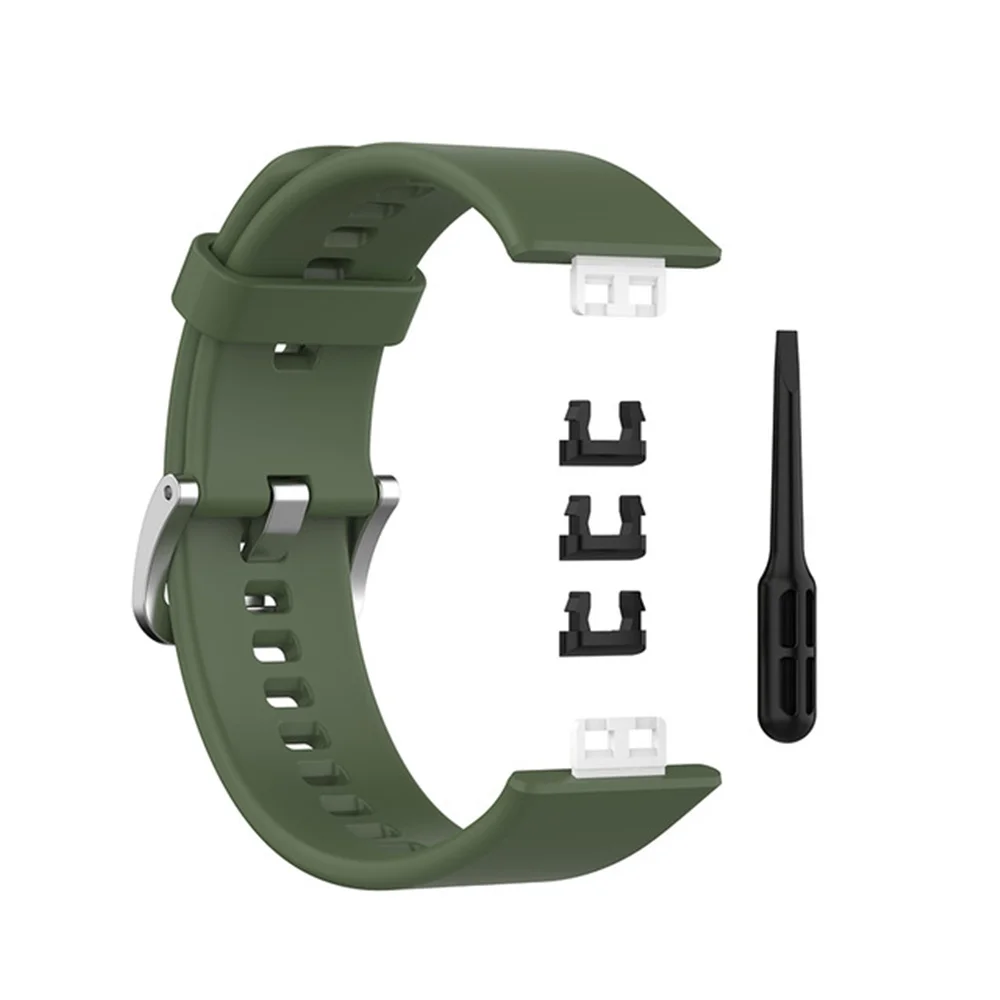 Silicone Replacement Watchband Strap for Huawei Watch Fit – Stylish and Durable Bracelet Strap