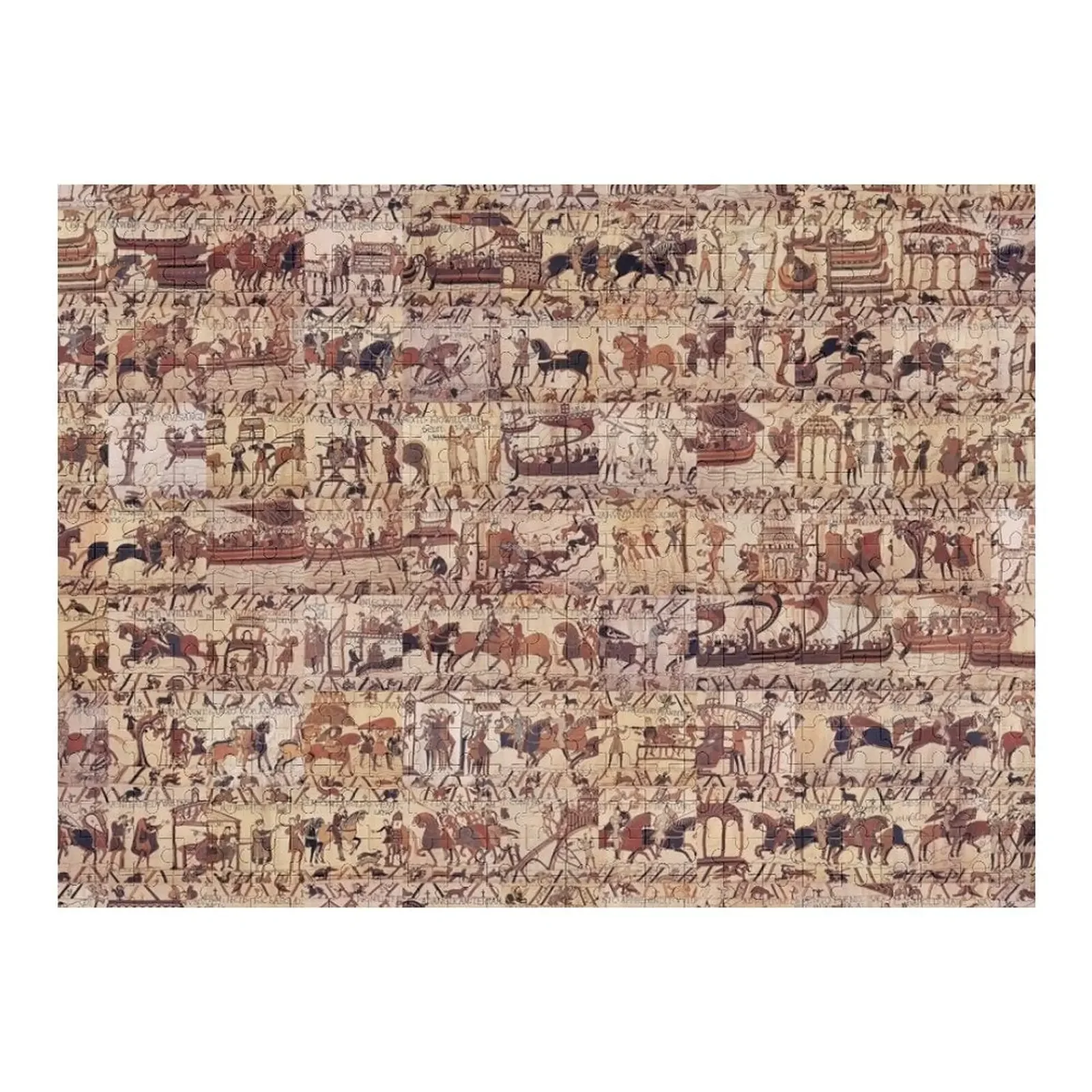 Bayeux Tapestry Jigsaw Puzzle Custom Name Wooden Toy Works Of Art Puzzle greetings from cyprus vintage style retro souvenir jigsaw puzzle picture works of art personalised custom photo puzzle