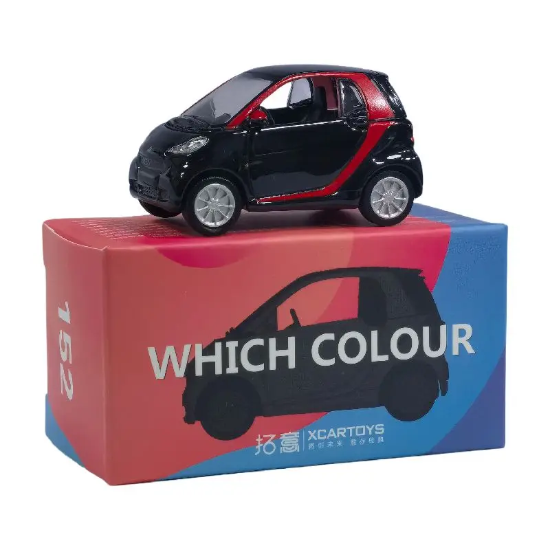 1/64 Smart Fortwo Alloy Classic Car Model Diecasts Metal