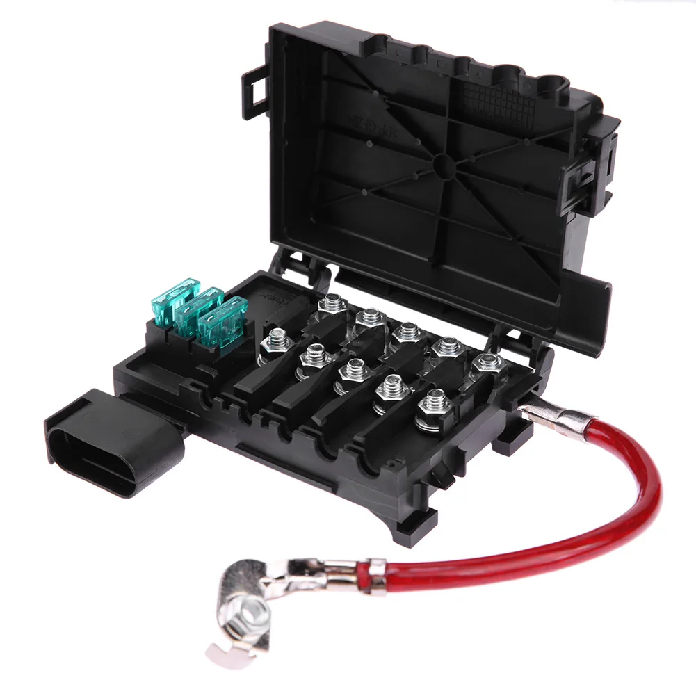 1/2/3pcs Cars Accessories Battery Fuse Boxes Assembly for Volkswagen Bora Golf Mk4 98-05 Car Auto Accessories Battery Fuse Boxes