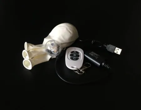 JEIMIN 원격 제어로 3 색 풍선, 마술 트릭 특수 효과 소품 전문 마술사 무대 바 결혼식 환상 정신주의