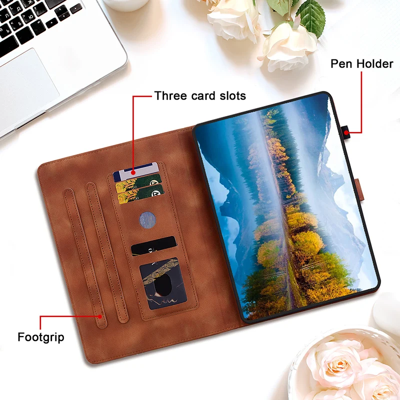 Premium Leather Tablet Cover - Sleek and Durable Protection
