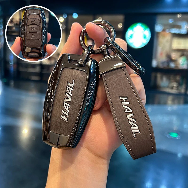 Key Case For Haval F7x H6 Jolion Joico Jollein F7H Dargo Car Key Cover Keychain