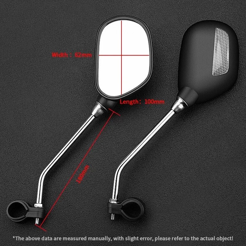 Manubrio Bici Mtb ESTENSORE MANUBRIO Bicicletta Regolabile Per Bici Da Strada Mountain Specchietto Retrovisore Android - Foto 2