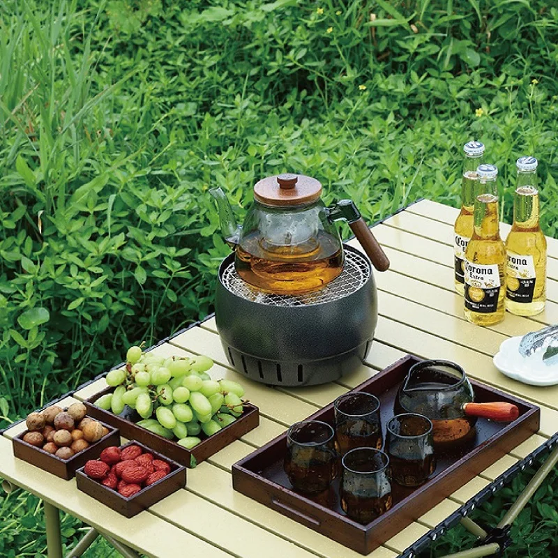 220V Electric Ceramic Stove Outdoor Mini Charcoal Barbecue Electric grill Multifunction Home Tea Brewer Boiling Water Heater