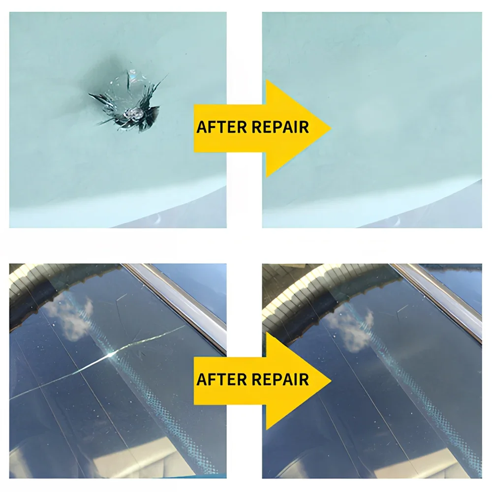 Screen Kit Curing Glue Auto Glass Car Windshield Cracked Repair Tools DIY Window Phone Scratch Crack Restores Accessories Clean automotive sealant adhesive