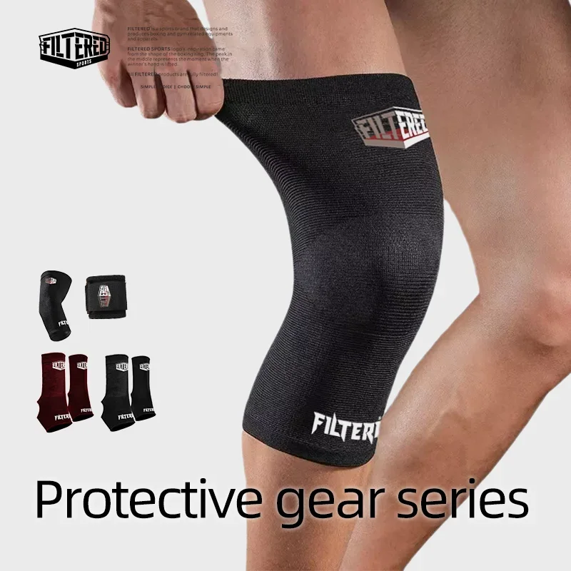 FILTERED Sports High Elastic Compression 3D Knitted Protection Gear for Boxing Muay Thai Elbow Wrist Knee Ankle PAP01