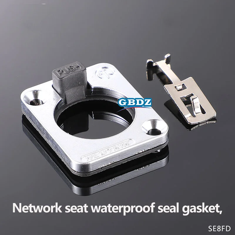 EtherCON RJ45 CAT6 Chassis-Anschlüsse, Metallflansch, abschließbare Leiterplatte, vertikal montiert, Aufnahme für Audio-Video-LED-Beleuchtungsnetzwerk – Detail 31