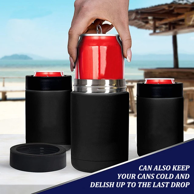 12oz Stainless Steel Beer Cold Storage Tank with Opener Double Wall Vacuum Insulated Thermos Bottle for Drink Can Mug Cool Cold 2