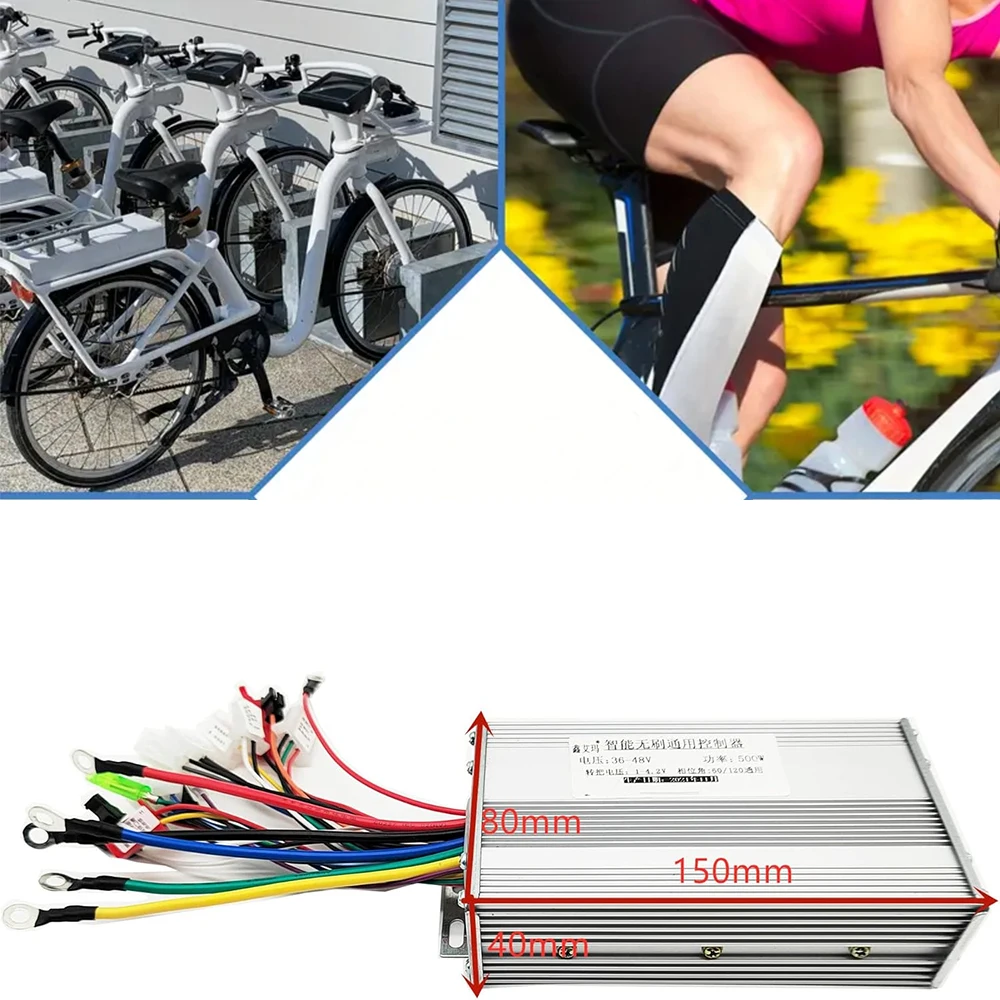 36/48V 500W Brushless DC Motor Dual Mode Controller for Electric Bicycle Electri