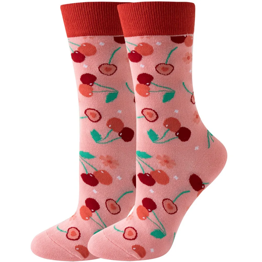 Vibrant Happy Socks - Colorful & Playful Animal Cartoon Design
