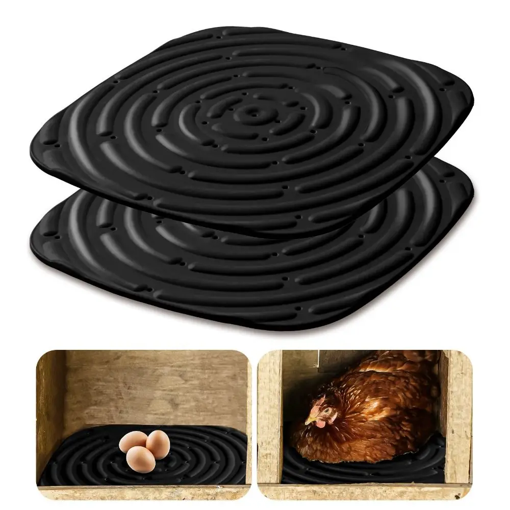 2/4pcs Reusable Chicken Nesting Pads Washable Waterproof Chicken Laying Mats Sponge Heat-resistant Bedding Mats chicken nesting pads
