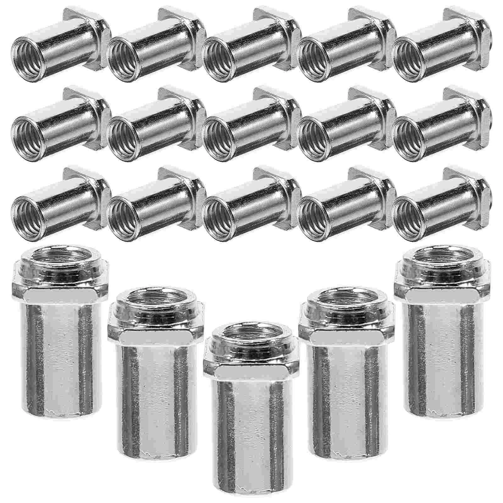 

20pcs Drum Swivel Nut 5mm Replacement Tom Lug Floor Drum Spare Part Drum Supply