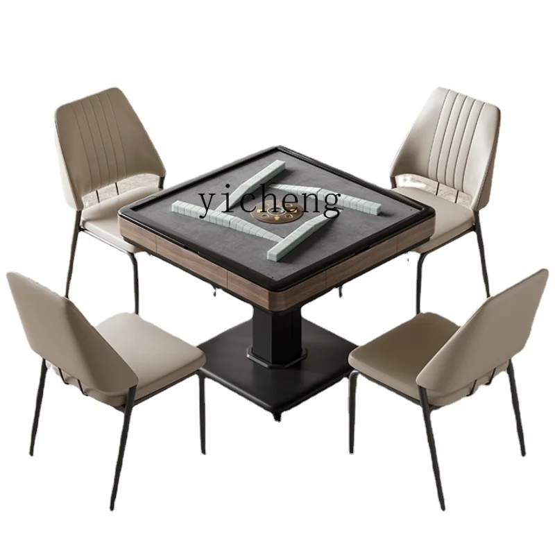 

XC Mini Mahjong Machine Automatic Household Minimalist Folding Dining Table Dual-Use Roller Coaster Mahjong Table