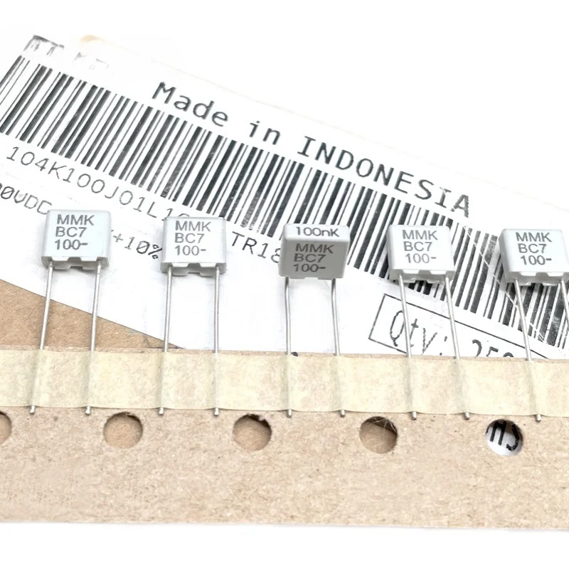 10 Pz Kemet Rifa Evox Finlandia Mkp Mmk 104 100Nf 0.1Uf 100V 63V Condensatore