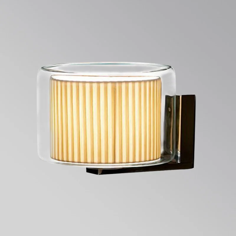 

Современный минималистичный строительный роскошный стеклянный настенный светильник, столовая, спальня, коридор, крыльцо, прикроватный настенный светильник