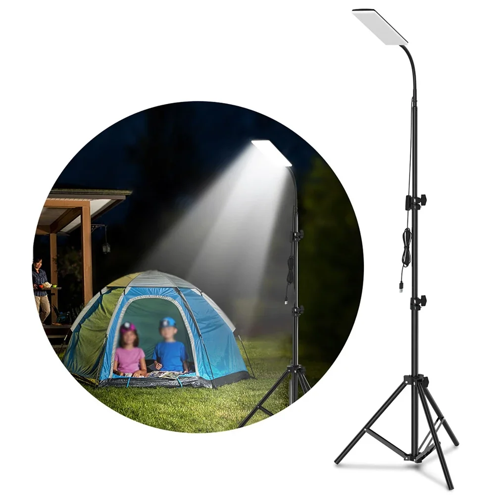 

71inch Height Adjustable Portable Camping Light with Tripod Stand 84LEDs Waterproof Outdoor LED Lamp Potography Live Fill Light