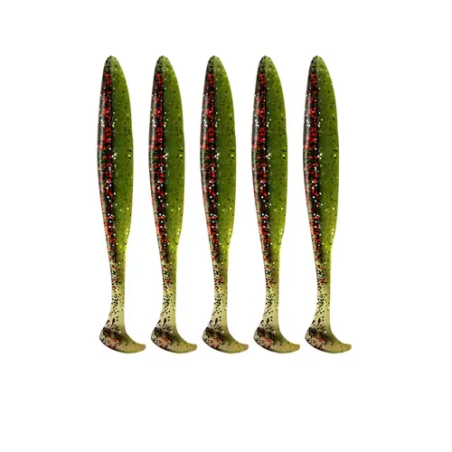 Fishing Lure 55mm 70mm 90mm T Tail Worm Soft Bait Jigging Wobblers Tackle Bass Pike Artificial Silicone Swimbait - Image 16