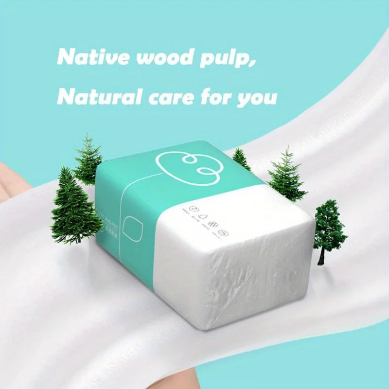 New In 6pcs Premium 4-Ply Tissues 240 Count Each Recyclable Paper Versatile for Facial Toilet Napkin Use Durable Absorbent