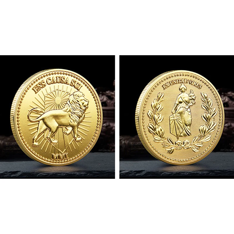 John Wick Movie Gold Coin Cosplay Continental Hotel Card Adjudicator 1pc