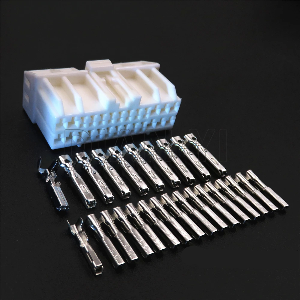 

1 Set 26 Way Car Composite Connectors Automobile Wire Cable Socket With Terminal Auto Modification Plug Accessories MG611336