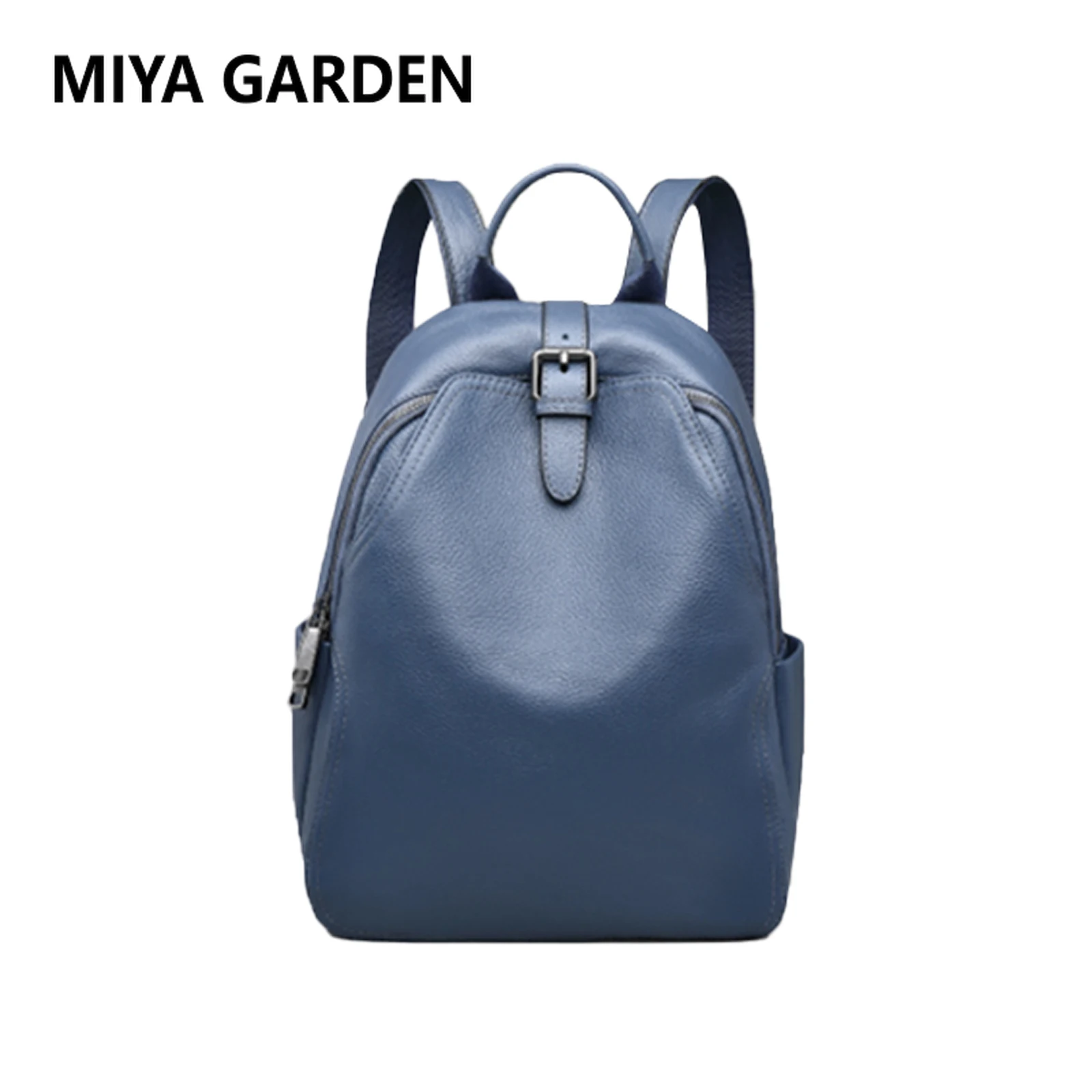 MIYA GARDEN New Women's Backpacks High Quality Leather Women's Travel Bags Minimalist Style Bookbags Women's Shoulder Bags