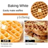 Tqh Lattice Cake Machine Crepe Machine Stall Electric Rotary Waffle Baker Waffle Machine 3