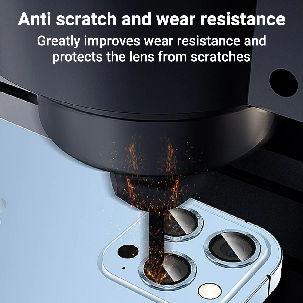 Metall-Kameraobjektivschutz für iPhone 16 Pro gehärtetes Glas iPhone 15 Pro Max 11 13 14 Plus 12 Mini 16pro Objektiv-Bildschirmschutz_voghion.com